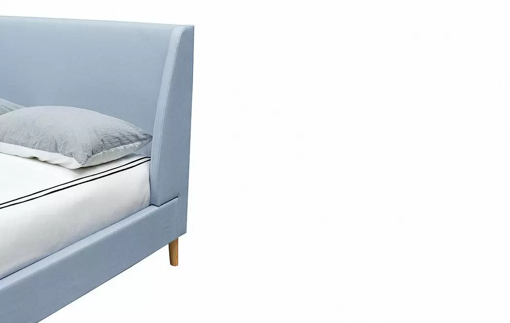 Кровать Carrera 180x200 (с подъемным механизмом), голубой - фото 7