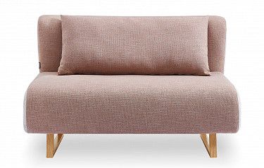 Диван-кровать Rosy 2-х местный, коралловый