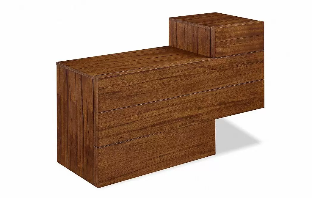 Комплект для спальни Leonardo, тигровое дерево - фото 17