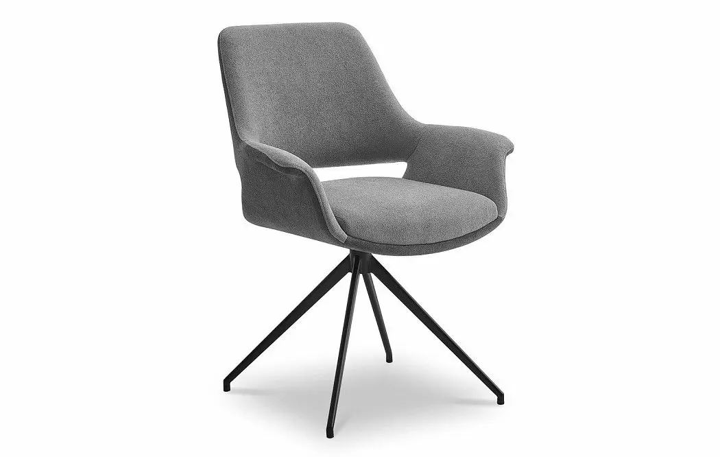 Стул Ruth, темно-серый/графит