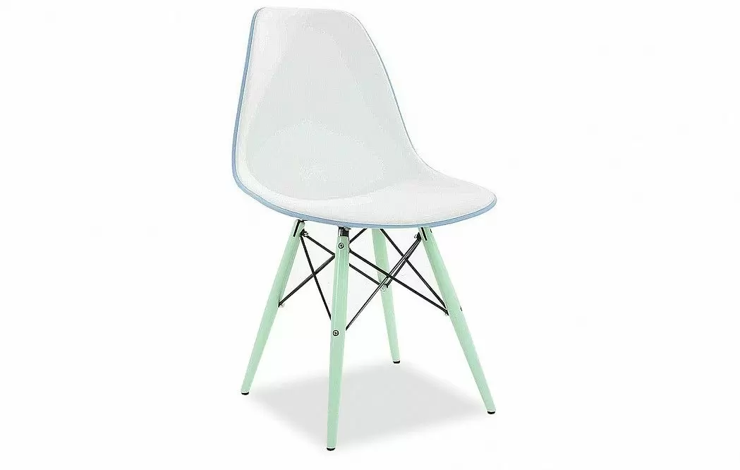 Стул Hendrix (в стиле Eames), голубой