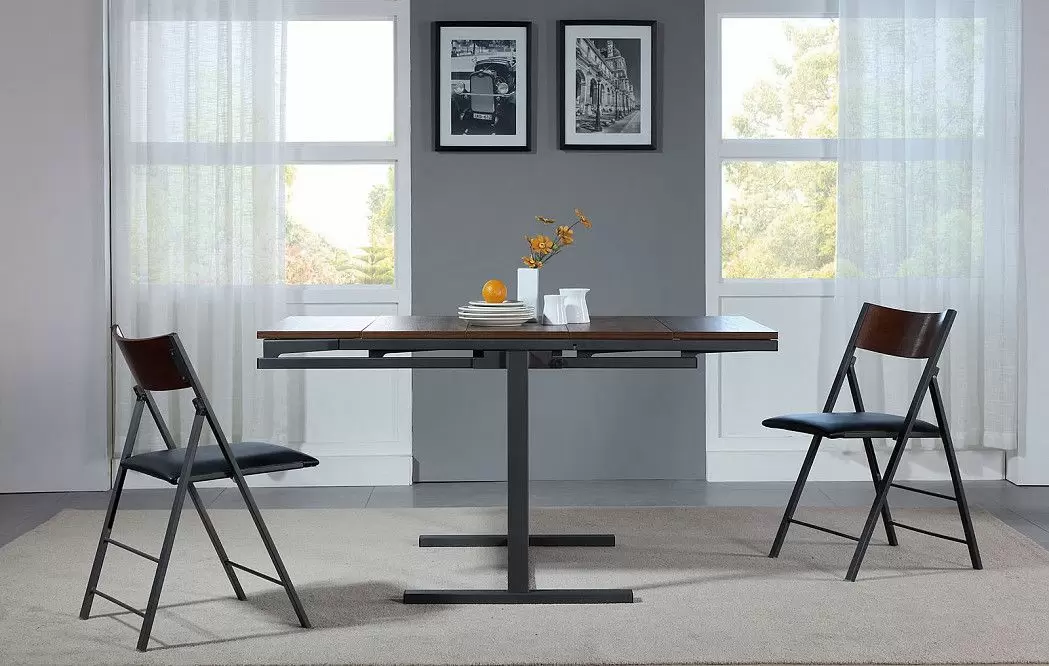 Стол-стеллаж трансформер Oklahoma, орех - фото 7