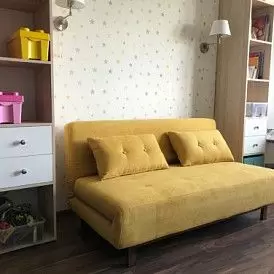 Диван-кровать Doris, желтый