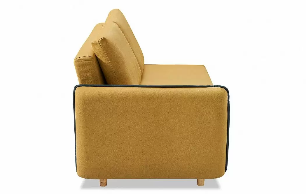 Диван-кровать Arizona 3-х местный, желтый/графит - фото 8