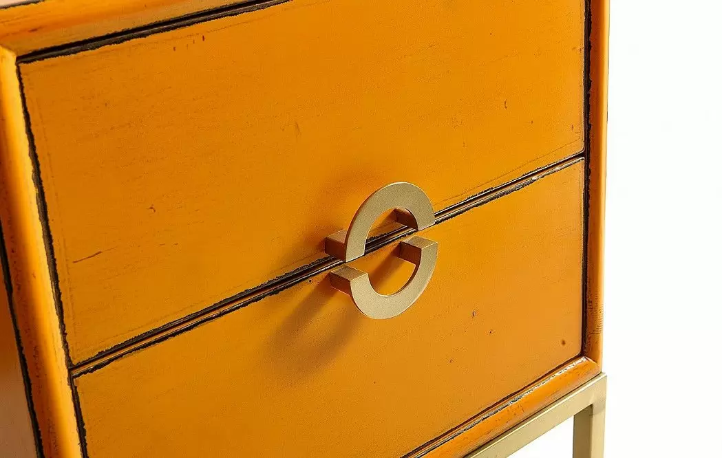 Тумба прикроватная Adele, оранжевый - фото 9