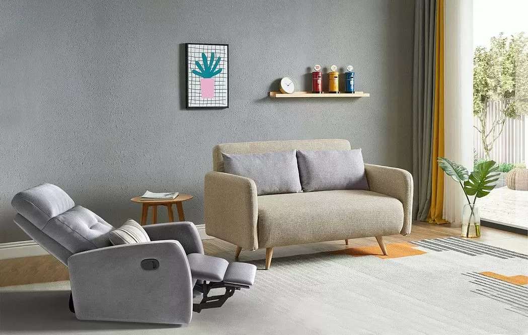 Кресло-реклайнер Vegas, серый - фото 4