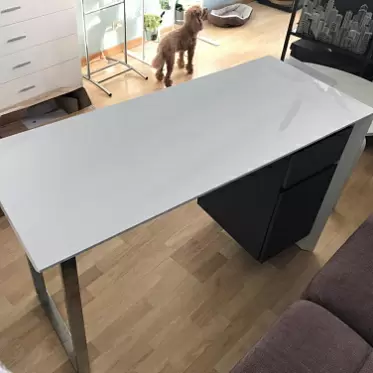 Стол письменный Kepler, белый/серый IMG-20191125-WA0002