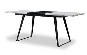 Стол раскладной Vermont, черный/белый