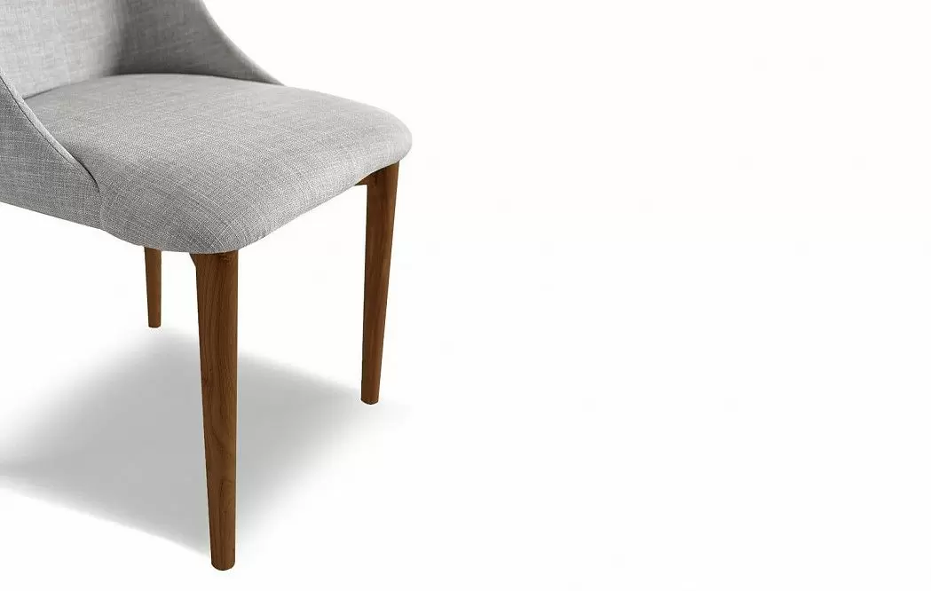 Стул Elwin, серый/орех - фото 7