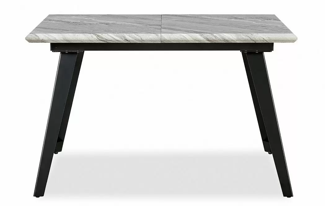 Стол раскладной Ofelia 120-160, серый мраморный рисунок - фото 5