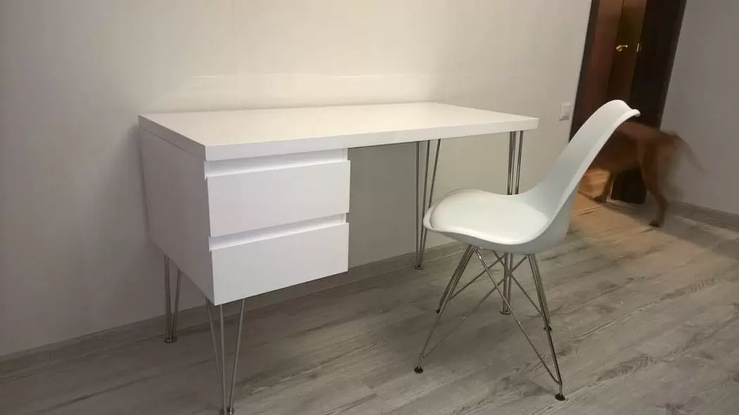 Стол письменный Novum, белый - фото 20