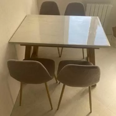 Стол раскладной Norfolk 110-150, светлый дуб/вяз