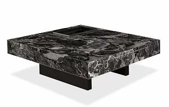 Стол журнальный Gabrielle (100), черный камень