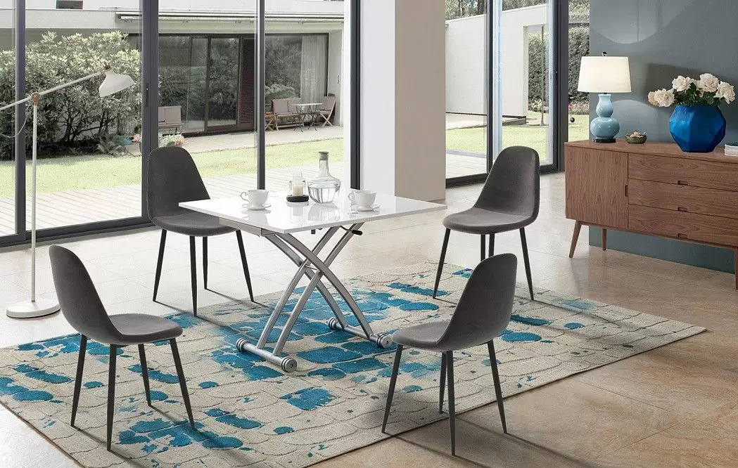 Стол-трансформер Jordan, белый - фото 3