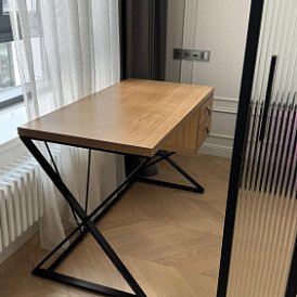 Стол письменный Brendan, дерево/черный