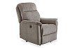Кресло-реклайнер Stanley, серо-бежевый