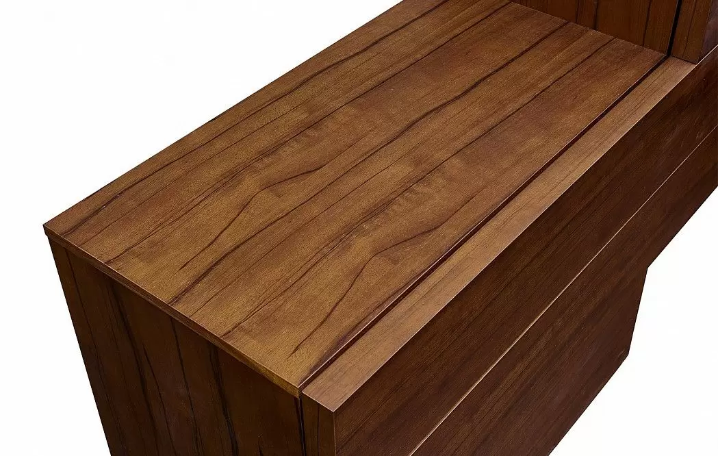 Комплект для спальни Leonardo, тигровое дерево - фото 22