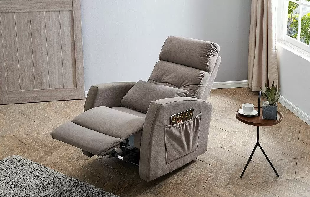 Кресло-реклайнер Vegas, бежевый - фото 2