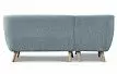 Диван Copenhagen угловой (левый), бирюзовый