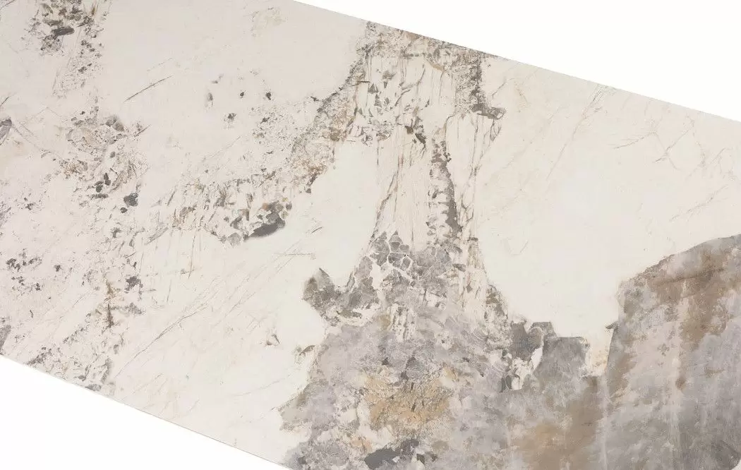 Стол раскладной Luisa 180-280, светлая керамика/шампань - фото 11