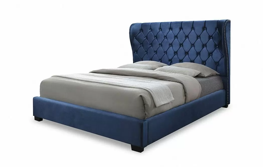 Кровать Fabiana, темно-синий - фото 5
