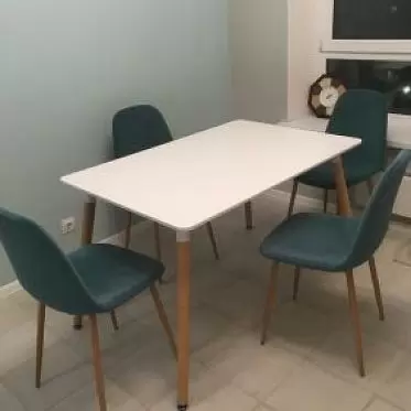 Стол Christian, белый IMG-20200903-WA0066 + стул Alister