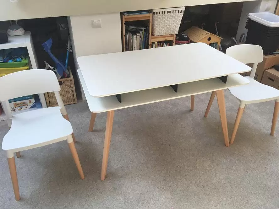 Стол письменный Nordic, белый - фото 13