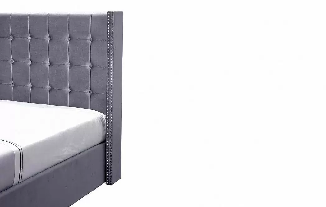 Кровать с подъемным механизмом Vivien, серый - фото 10