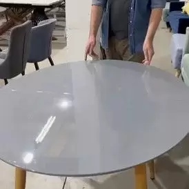 Стол раскладной Margaret 120-200, белый/светлое дерево