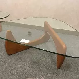 Стол журнальный Muse (в стиле Noguchi), коричневый