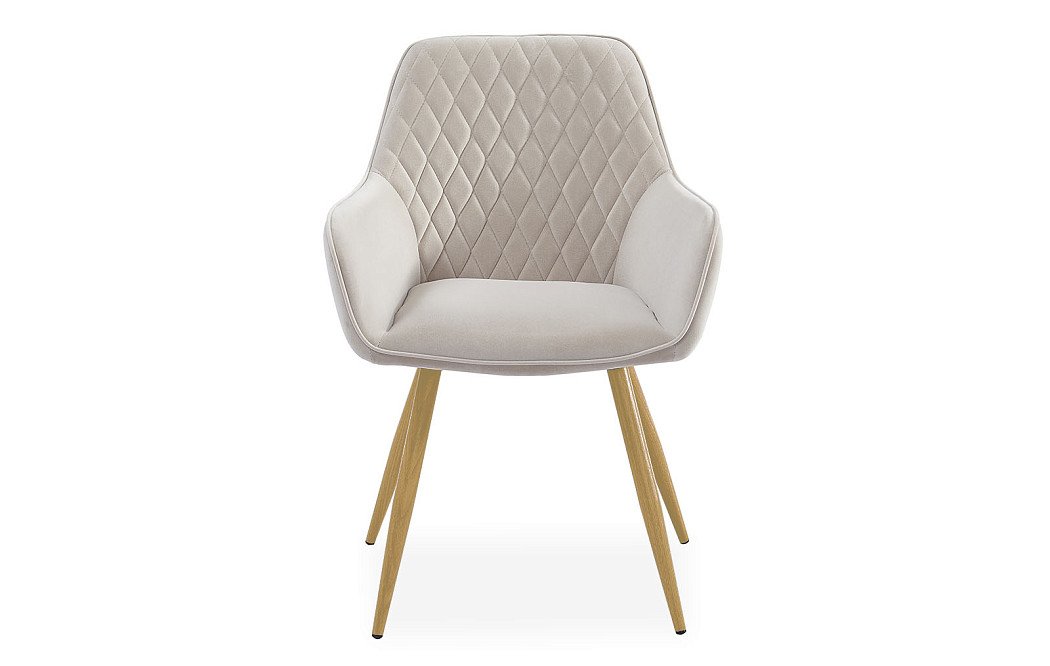 Стул Anita, светло-бежевый/дeрево - фото 2