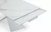 Стол раскладной Savoy 160-220, белая керамика