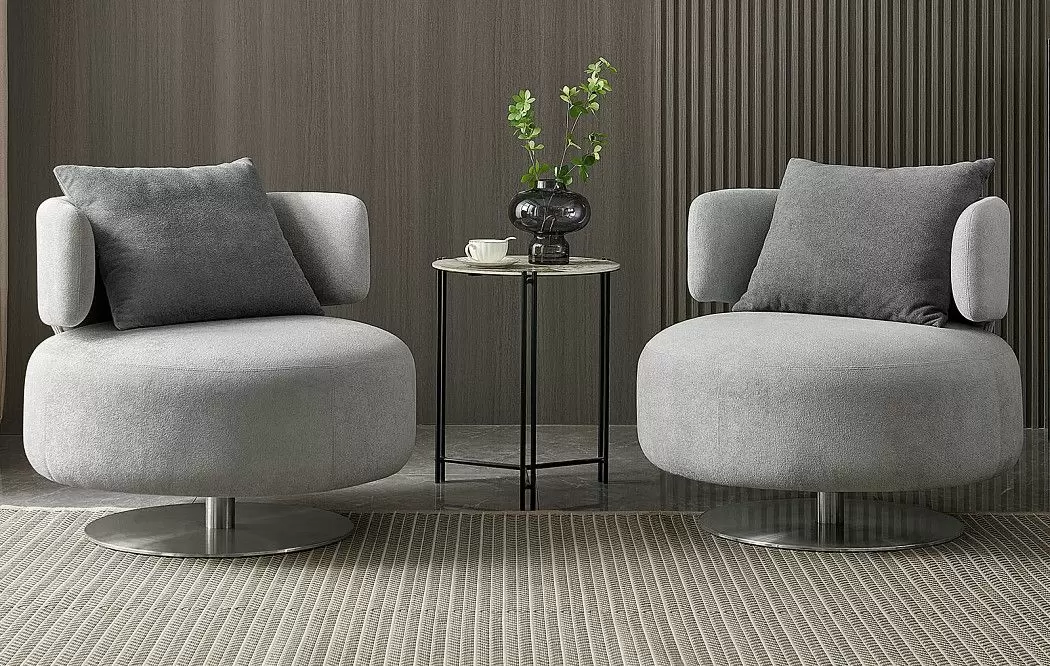 Кресло Sandra, серый/темно-серый - фото 3