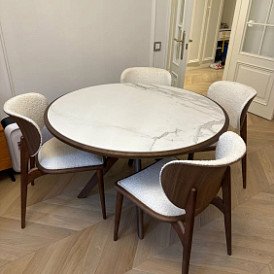 Стол Ariel + 3 стула Ian