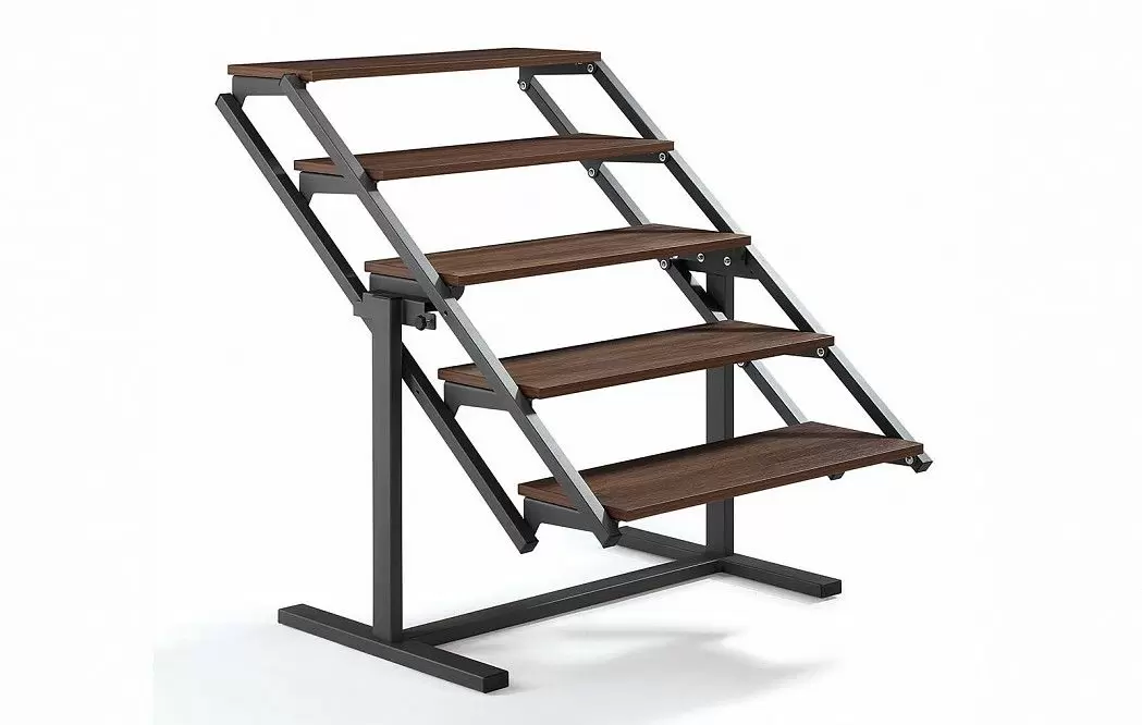 Стол-стеллаж трансформер Oklahoma, орех - фото 2