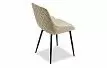 Стул Gerti, бежевый/черный