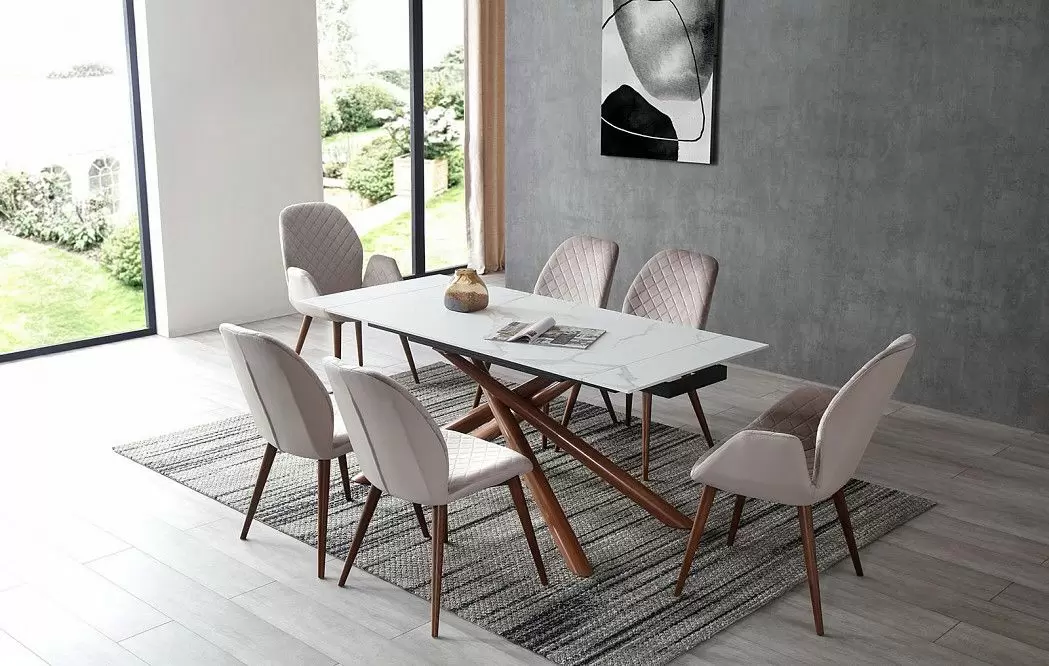 Стол Ravenna + 4 стула Berta