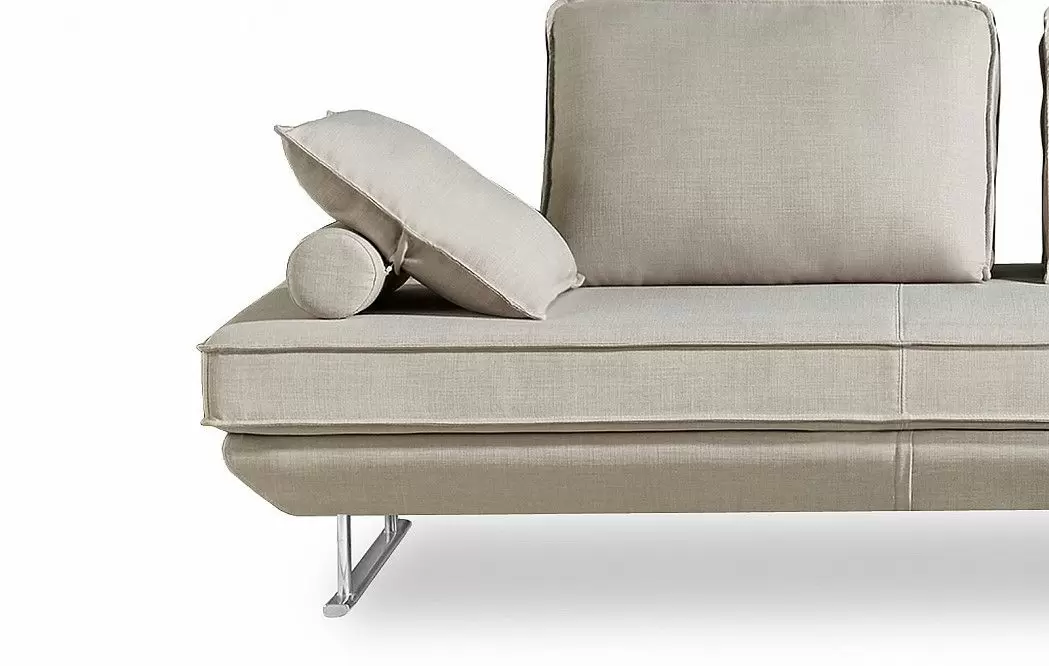 Диван-трансформер Bergamo угловой, бежевый - фото 10