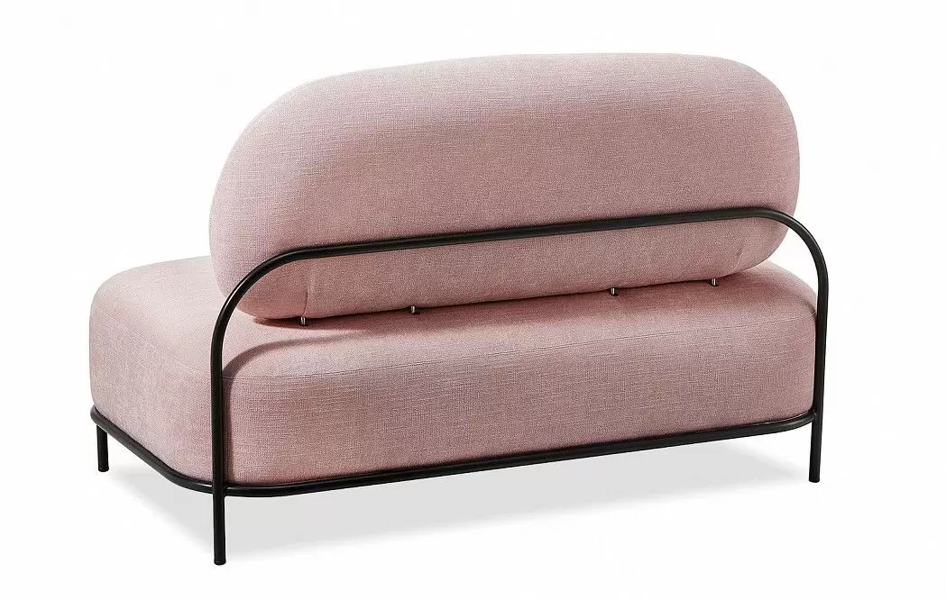 Диван Angelina 2-х местный, розовая пудра - фото 6