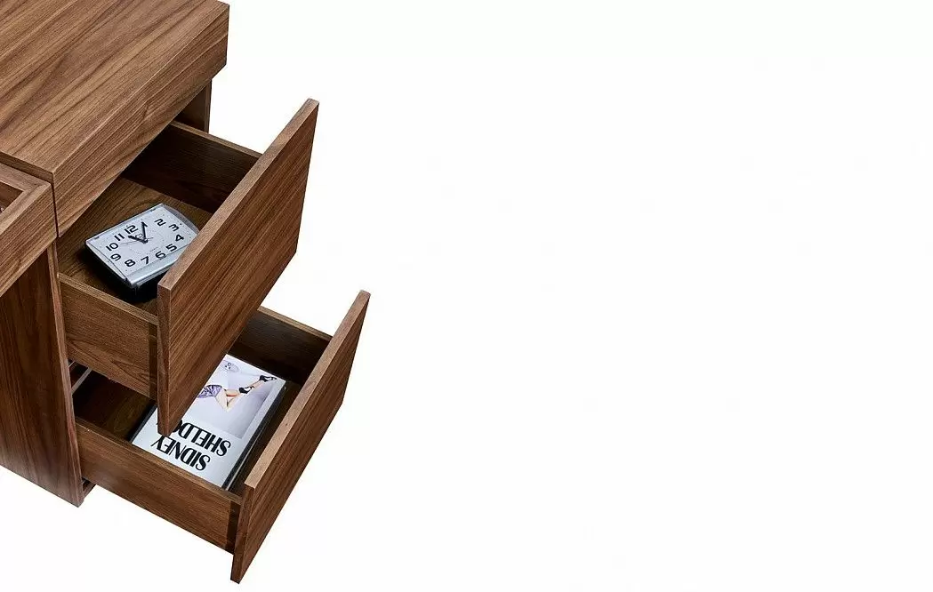 Столик с зеркалом Orion, американский орех - фото 8