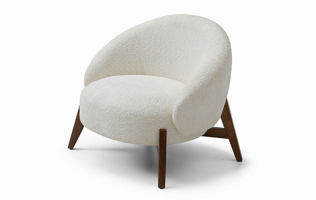 Кресло Orlando, белый/орех - фото 13