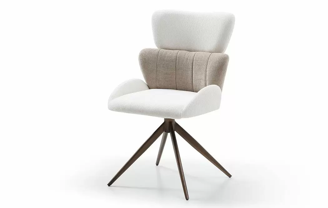 Стул Adele, белый/бежевый/бронза - фото 8