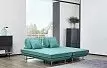 Диван-трансформер Bergamo угловой, мятно-бирюзовый