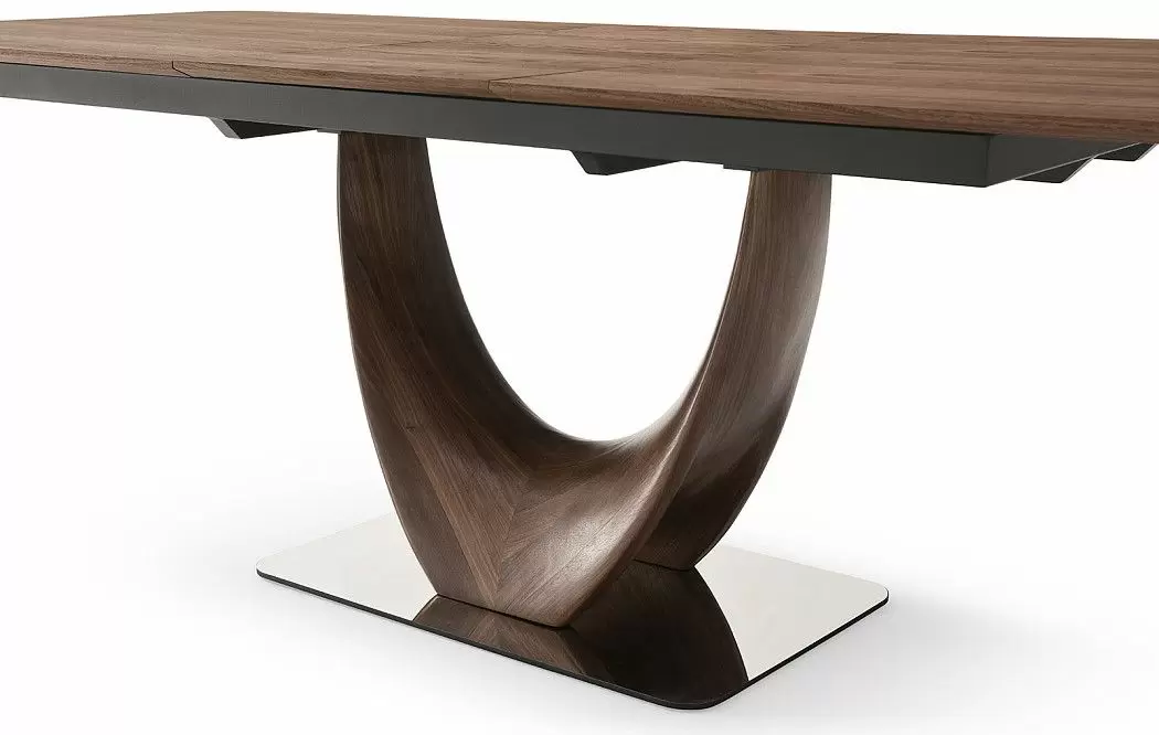 Стол раскладной Rimini 180-230, орех - фото 15