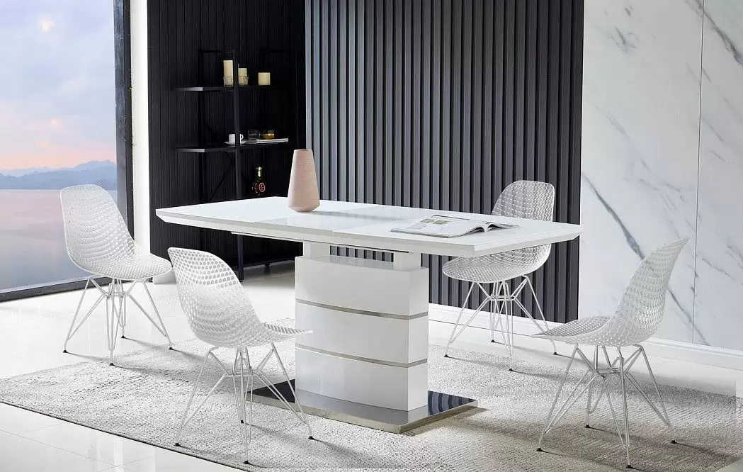 Стол Verona Glass + 4 стула Rain