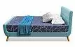 Кровать Borneo, бирюзовый