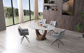 Стол Triumph + 4 стула Lotta