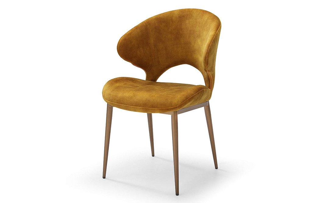 Стул Una, охра/бронза - фото 8