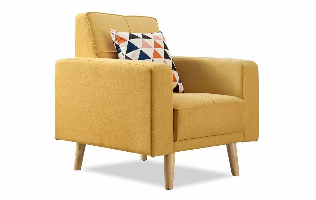 Комплект мягкой мебели Scandinavia, желтый - фото 16