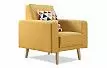 Комплект мягкой мебели Scandinavia, желтый